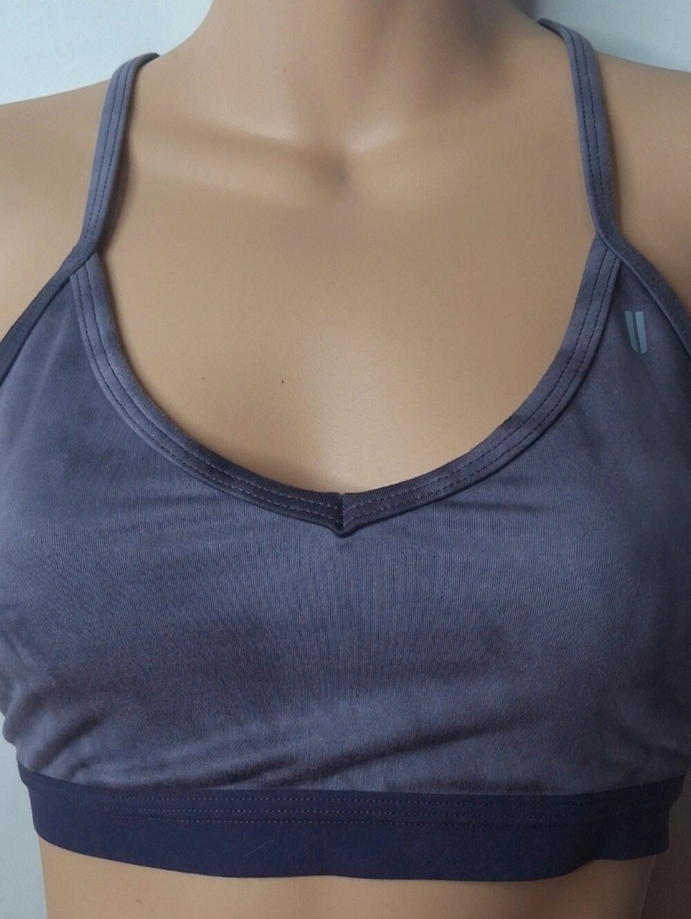 Nobull Strappy Purple Sports Bra Small